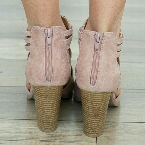 ❣Blush Chunky Booties❣Final Price! - Picture 3 of 3