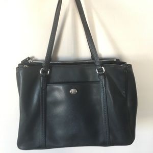 Coach leather bag