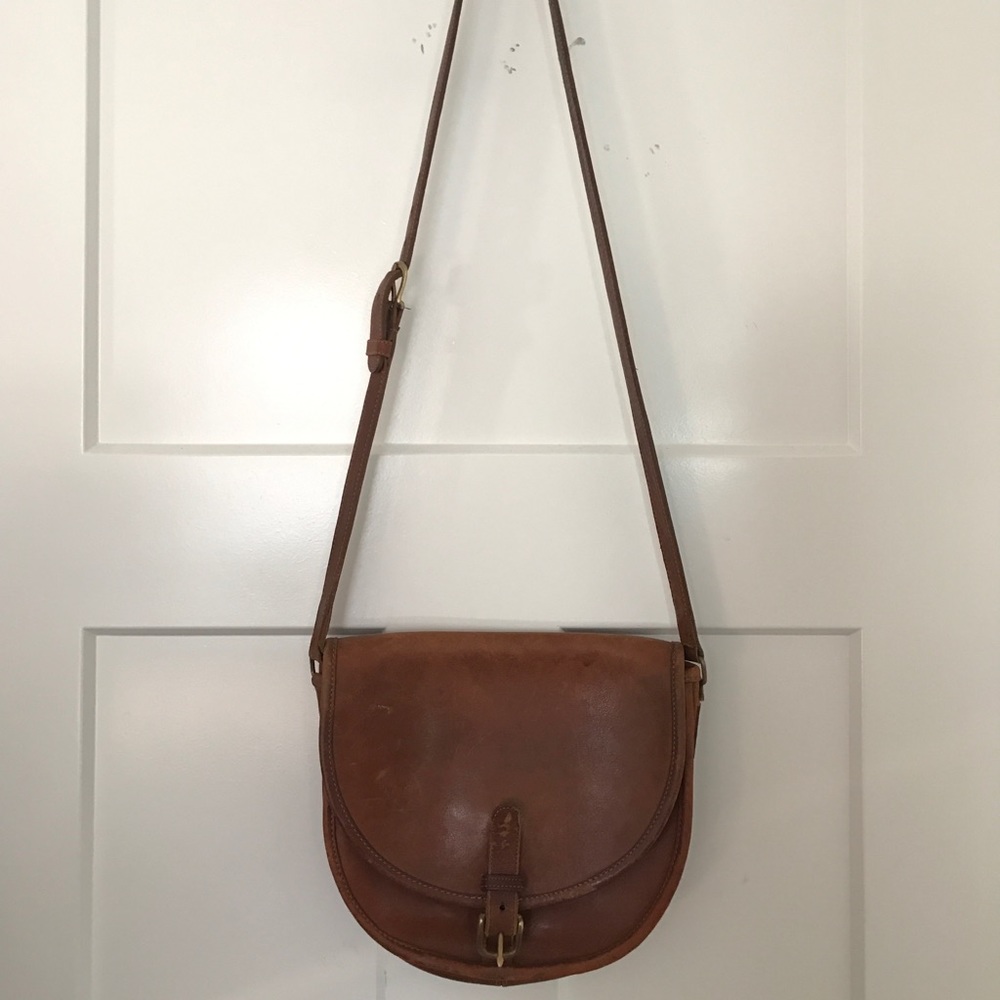 Brown vintage Coach crossbody