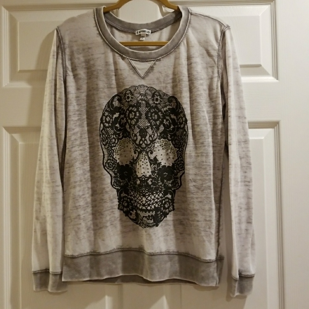 Express burn out sweatshirt size S