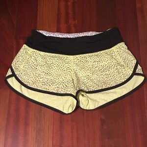 LULULEMON 2-way stretch speed shorts!!!
