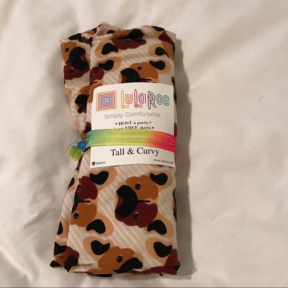 LuLaRoe Frenchie Leggings- TC - NWT