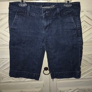 AEO Bermuda Jean Shorts