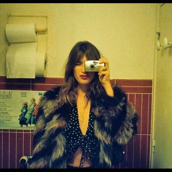 Star Print Tie-Up Blouse - Picture 3 of 8