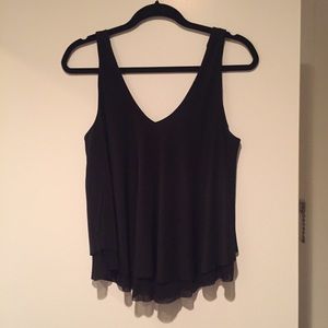 Dressy black tank