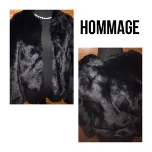 Hommage from Los Angeles faux fur coat