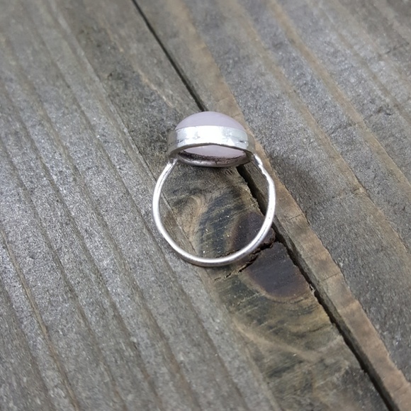 🔴SOLD🔴Love • Rose Quartz Sterling Silver Ring - Picture 5 of 7