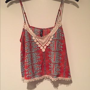 Boho crop top