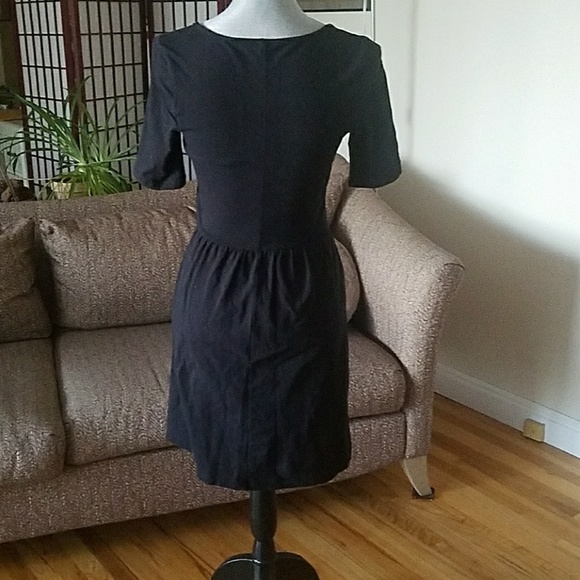Black A-line Dress - Picture 2 of 2