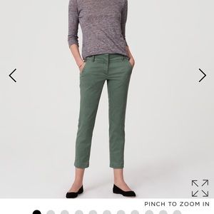 Ann Taylor Loft Skinny Cropped Chinos