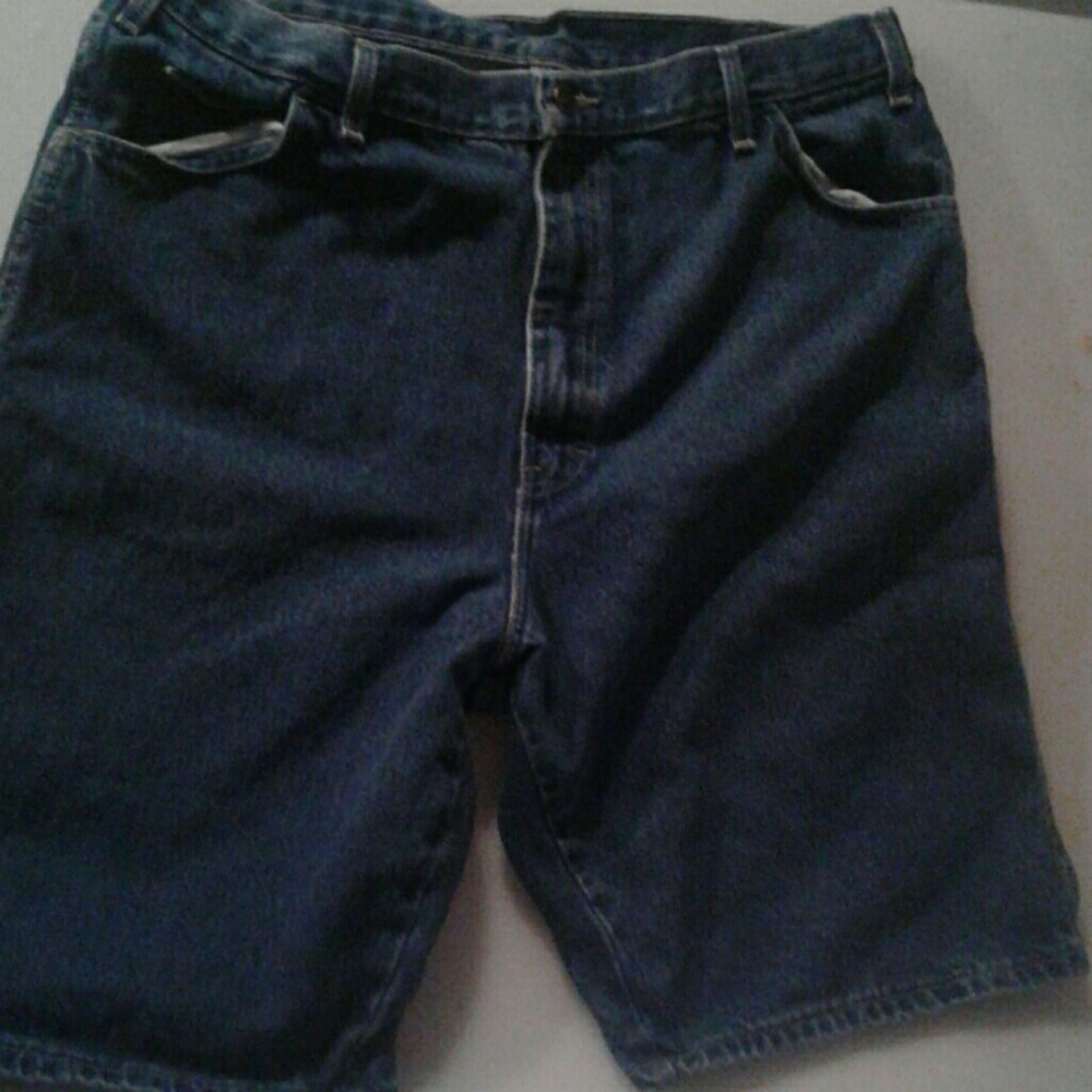 Dickies Size 38 Relaxed Fit Denim Jean Shorts