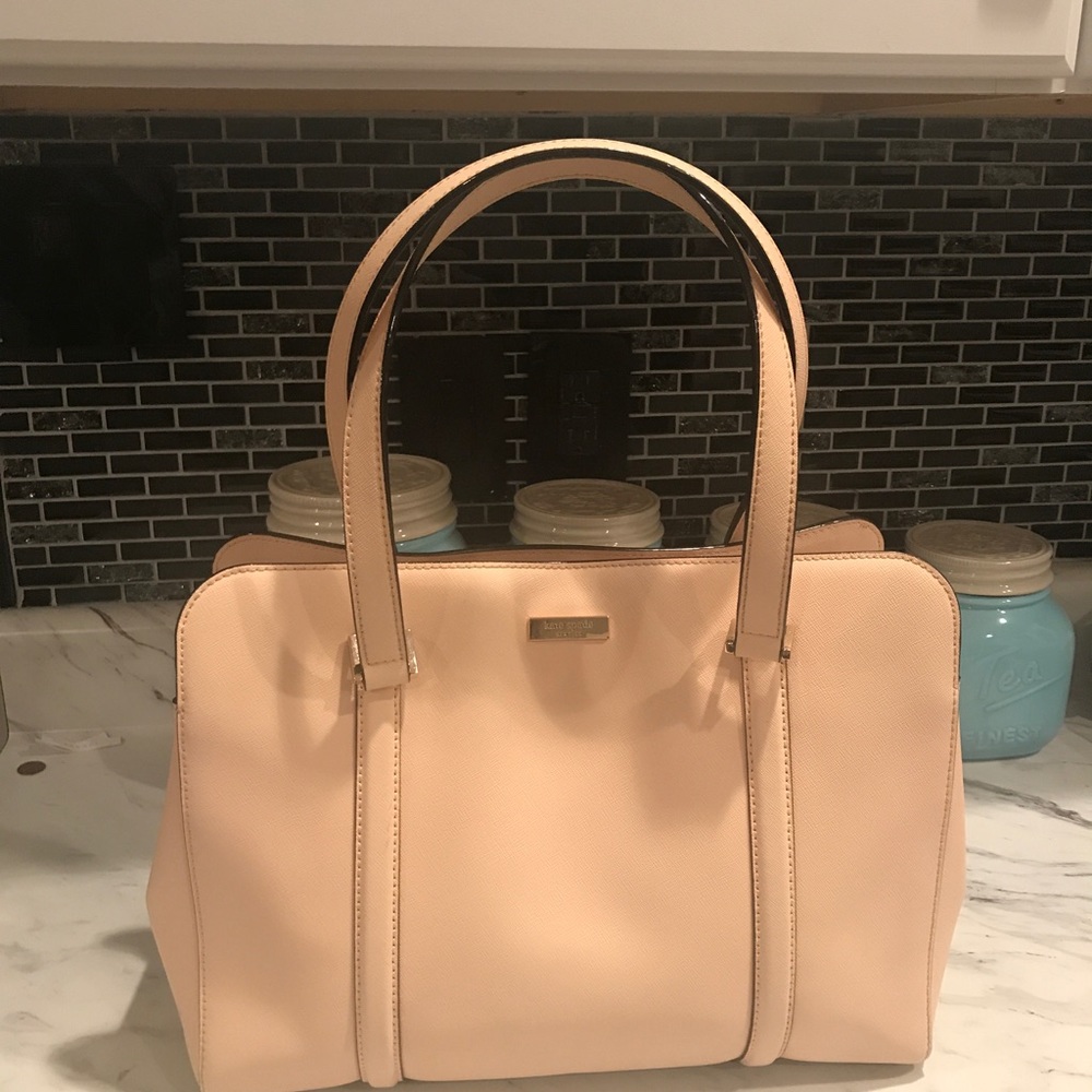 Kate Spade blush large handbag purse