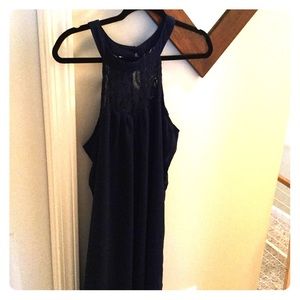A brand new dress. Navy blue and  size small