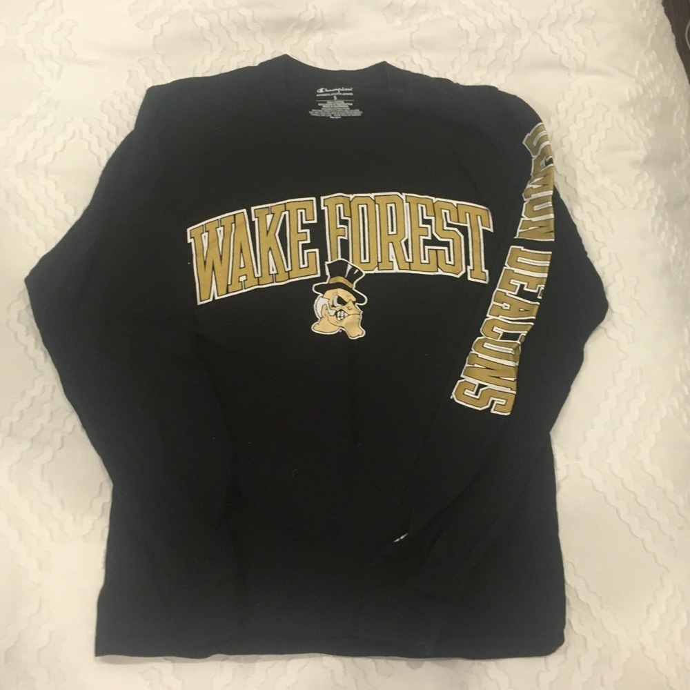 Wake forest long sleeve tee