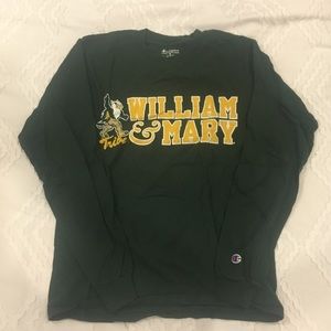 William and Mary long sleeve tee