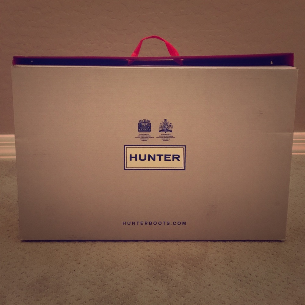 Hunter Blue boots