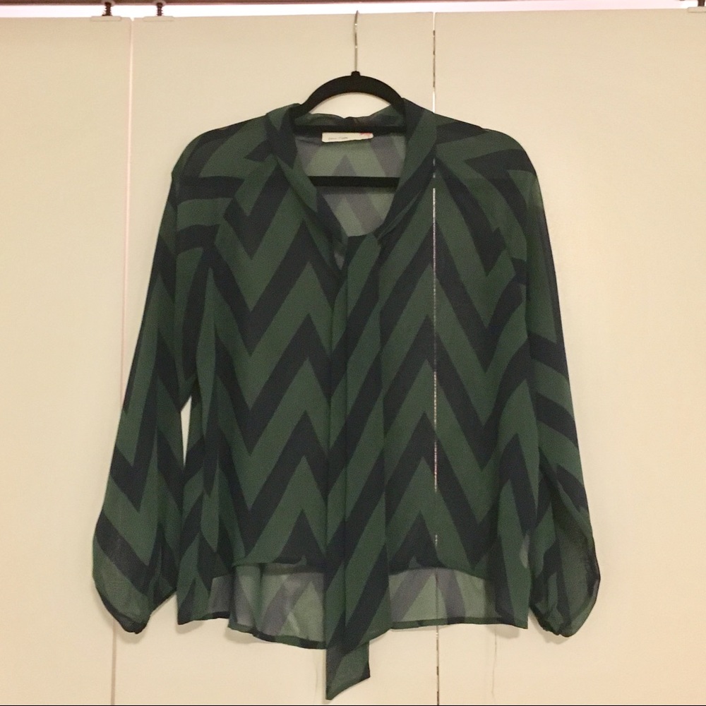 Boutique Chevron Blouse
