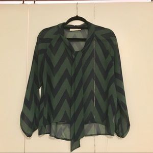 Boutique Chevron Blouse