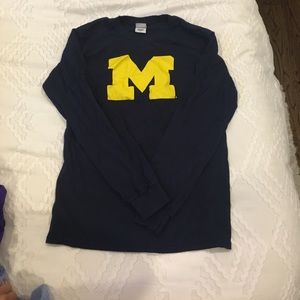 Michigan long sleeve tee