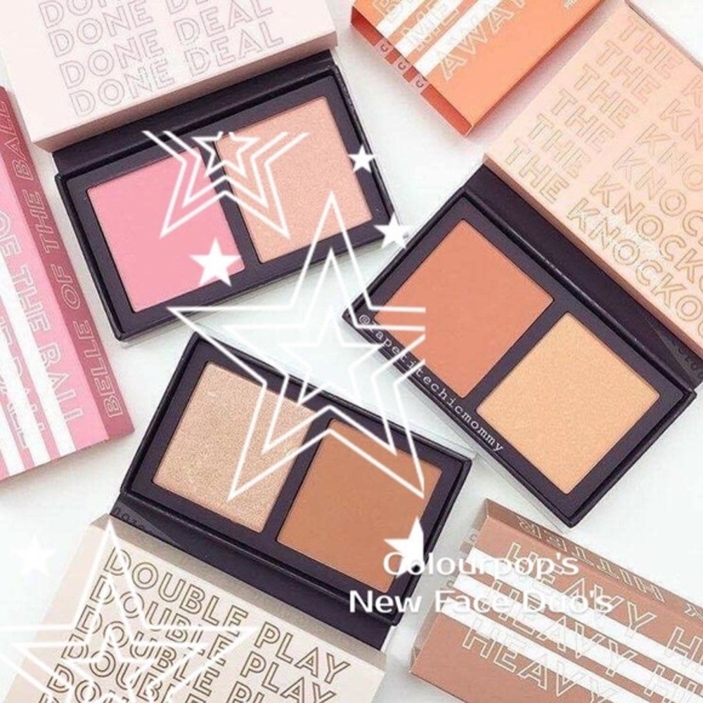 🆕 Colourpop Face Powder Duo's! All Nip/Lmtd Amts