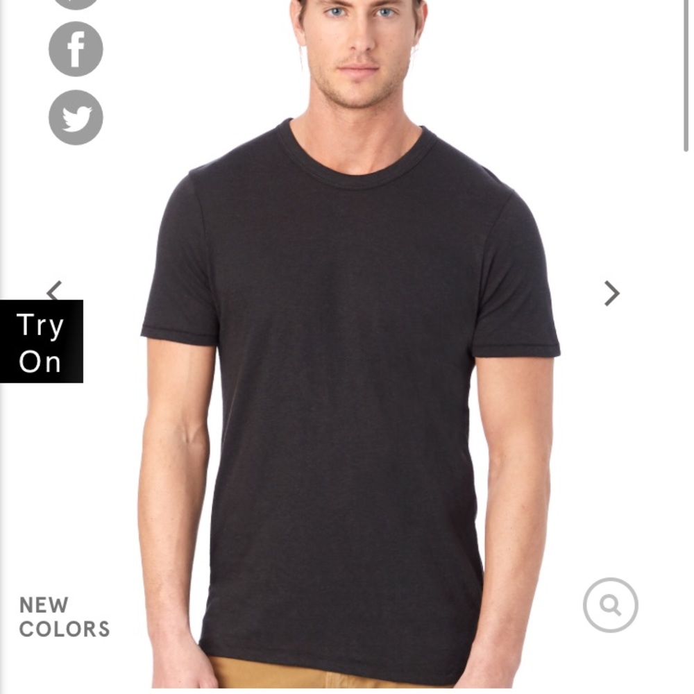 Alternative  Eco-Jersey Crew T-Shirt size M