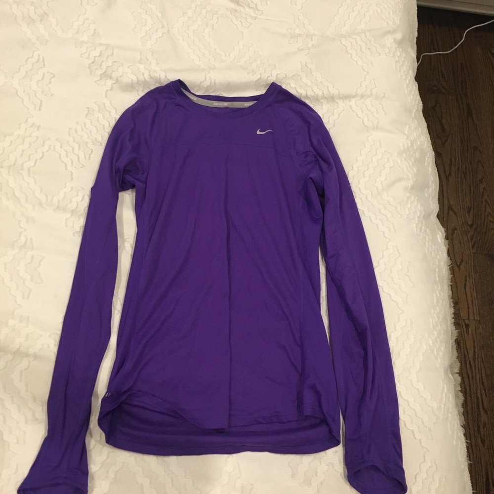 Nike purple workout top