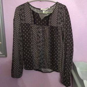 Long sleeve blouse