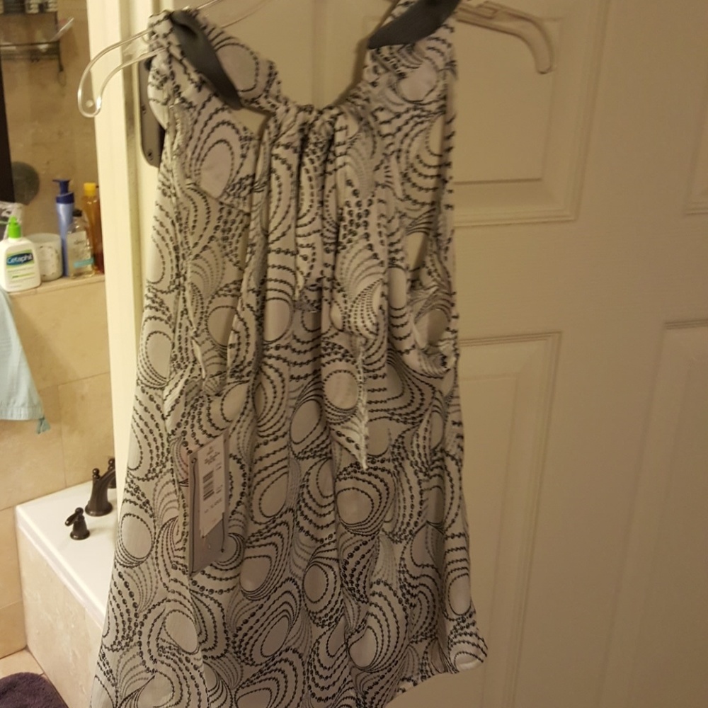 Sheer patterned blouse