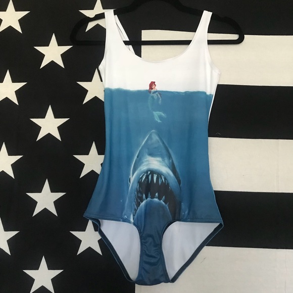 Blackmilk Other - Blackmilk Shark vs Mermaid swim bodysuit