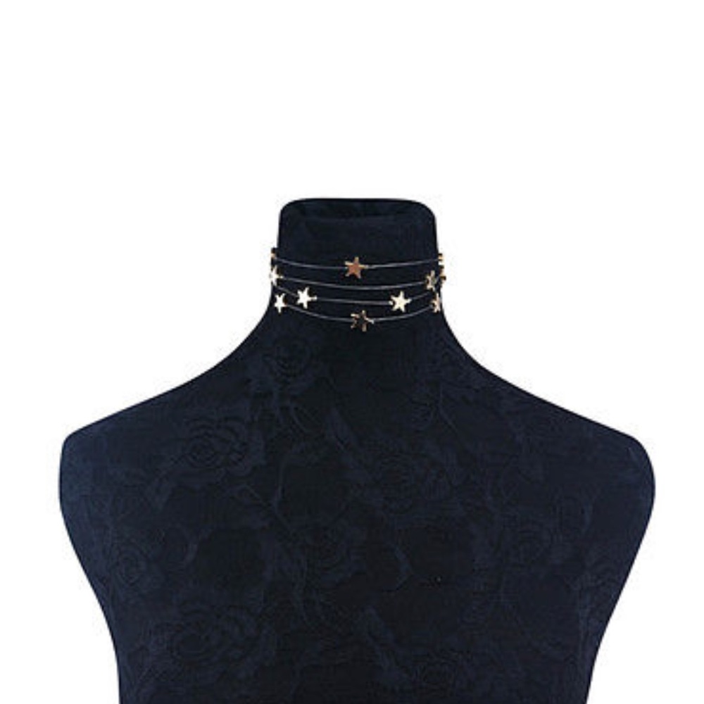 4 STRAND STAR CHOKER