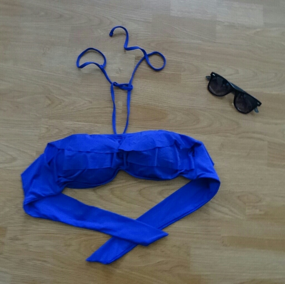 Kenneth Cole Reaction Blue/Purple Bikini Top