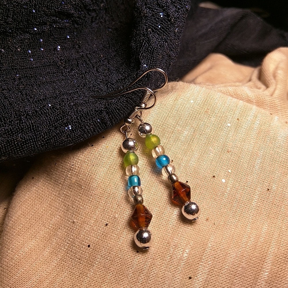 Vintage beaded earrings