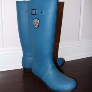 Kamik Tall Turquoise Rain Boots