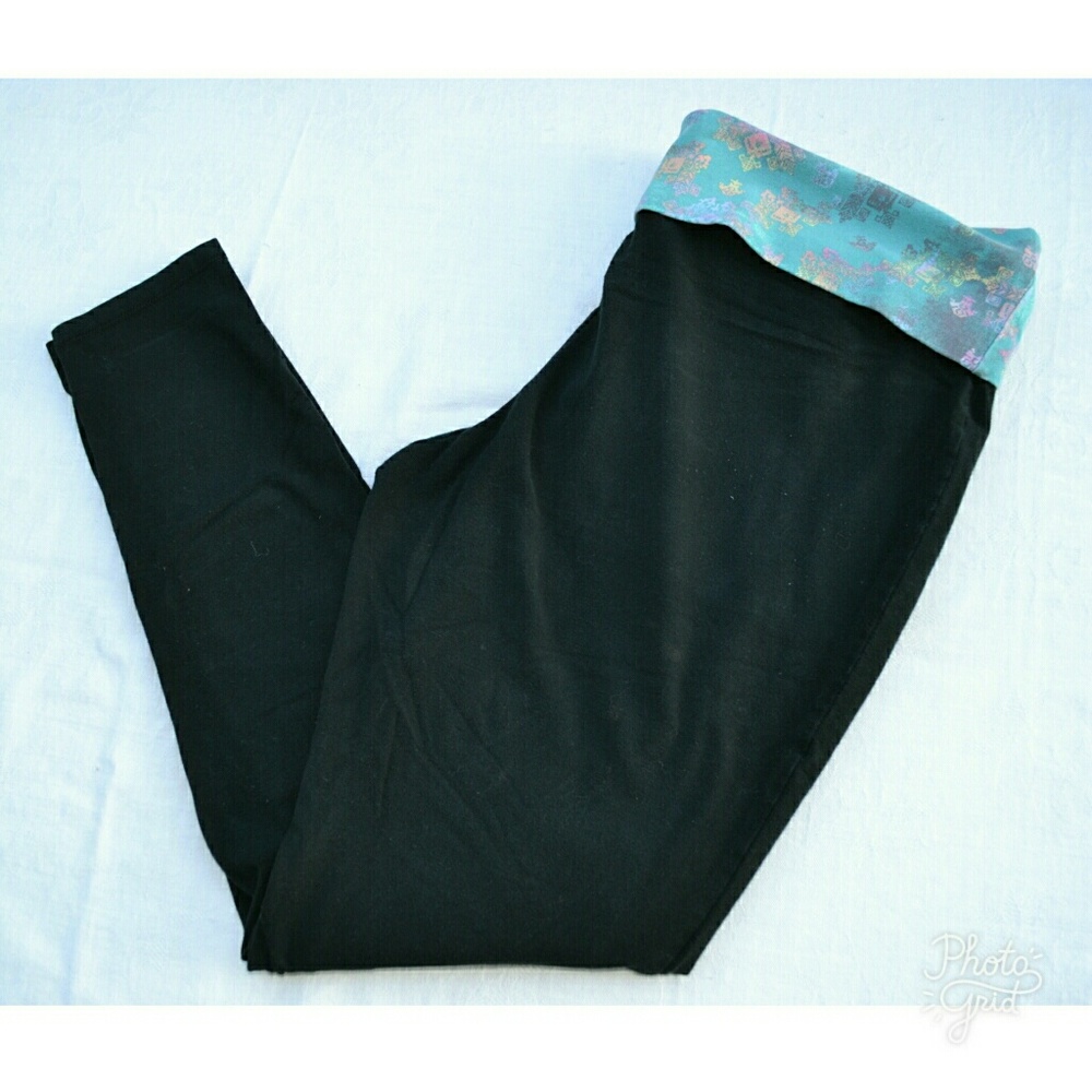 Folded Yoga Pants
