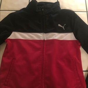 Puma boys 2 piece track suit