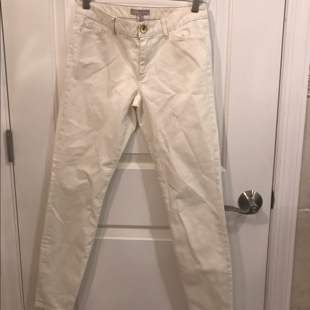 Banana republic white pants