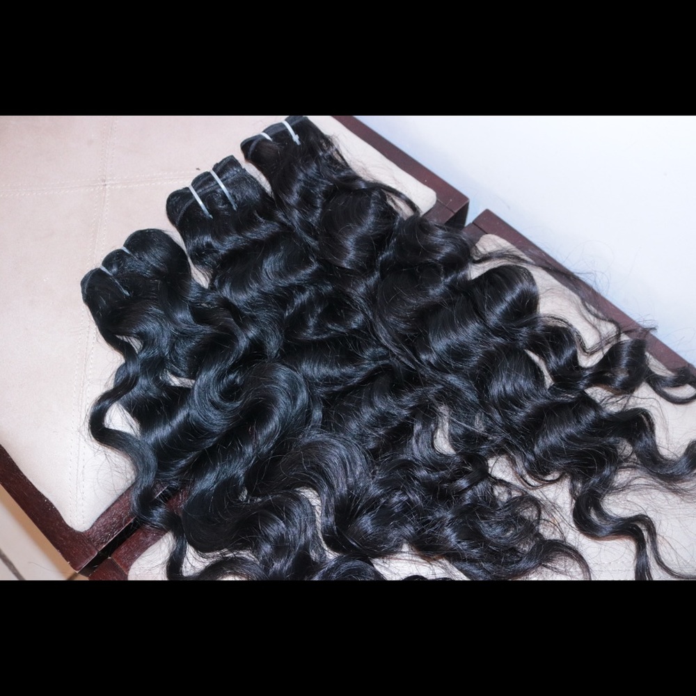 Indian curly hair! Bundles!