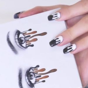 Kylie Jenner Nail Art Wrap Stickers