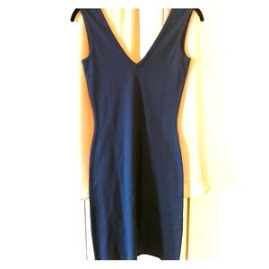 Moda International double v dress.