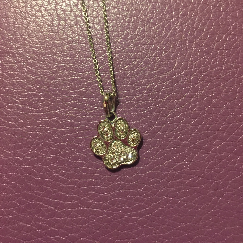 Paw Print Necklace
