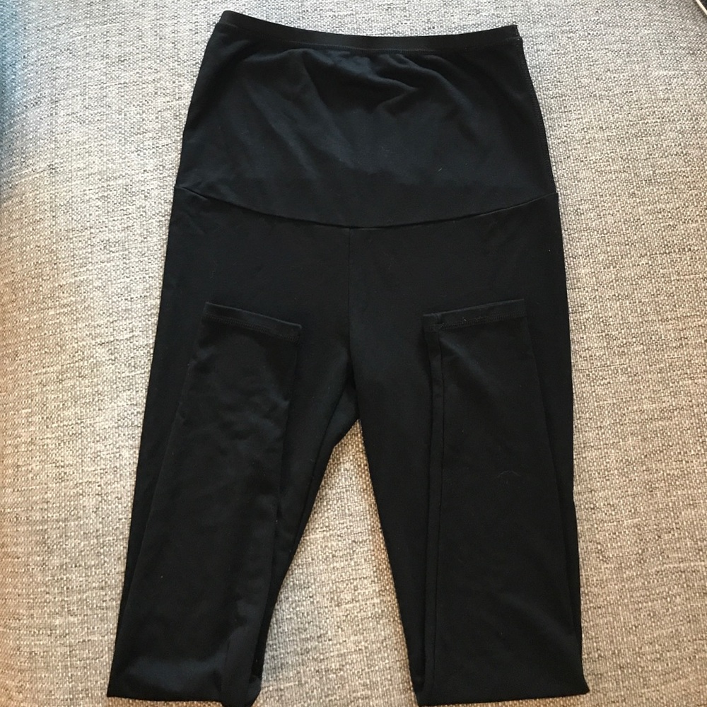 Full panel maternity leggings