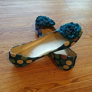 Designed by Ollio... canvas ballet flats