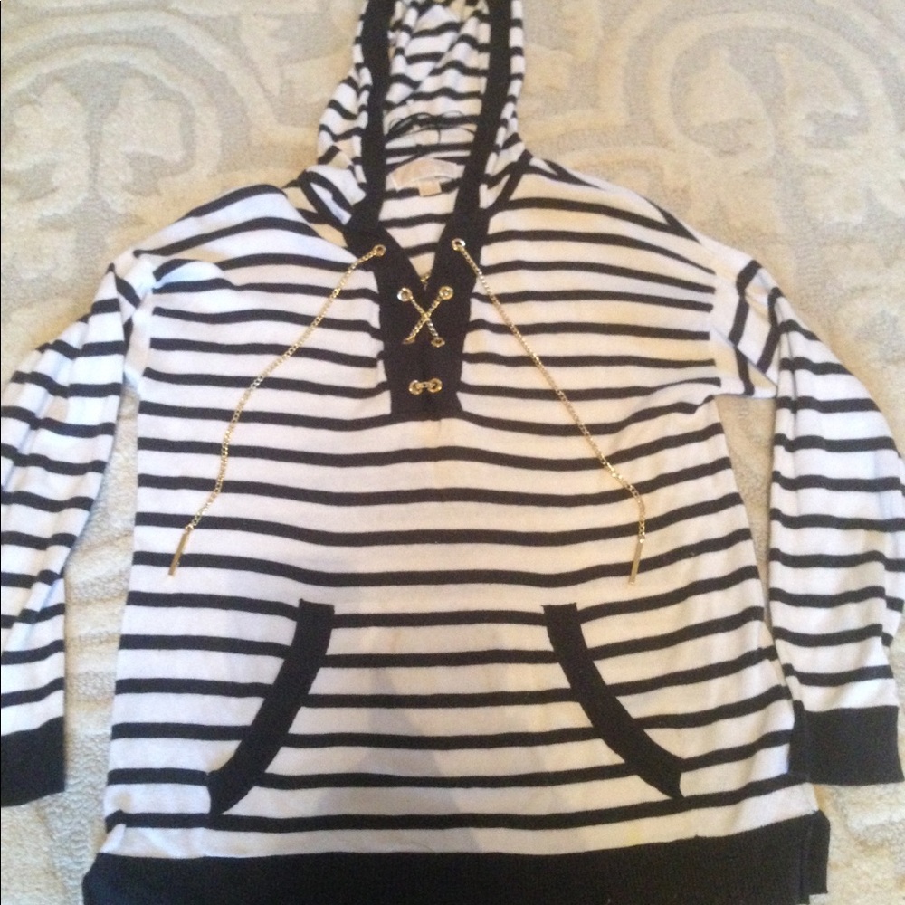 Michael Kors Lace Up Sweater