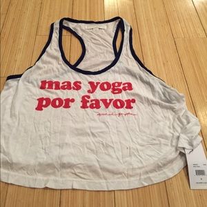 Spiritual Gangster "Mas Yoga Por Favor" tank top