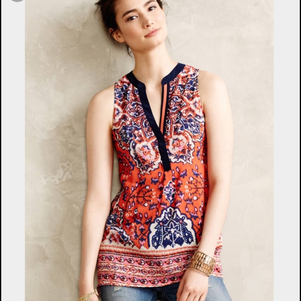 Anthropologie Vanessa Virginia Finn tank