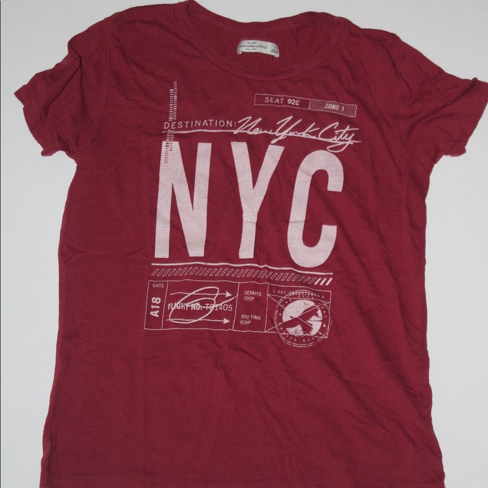 NYC abercombie tee