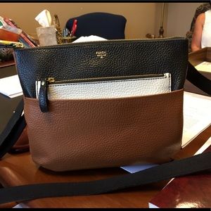 Fossil Tessa Leather Crossbody Bag