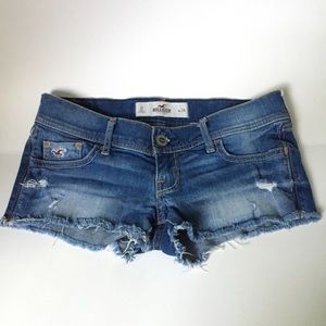 ***SOLD*** Distressed Hollister Denim Shorts
