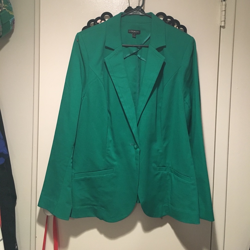 Kelly green blazer