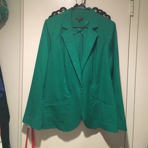 Kelly green blazer